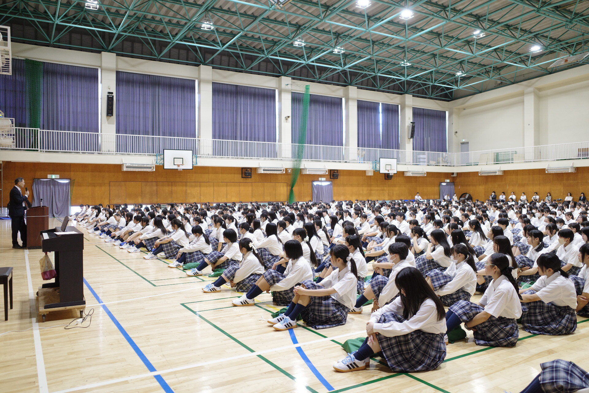 １学期終業式
