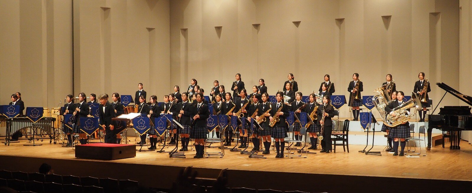 吹奏楽部：東日本学校吹奏楽大会出場記念演奏会を実施いたしました