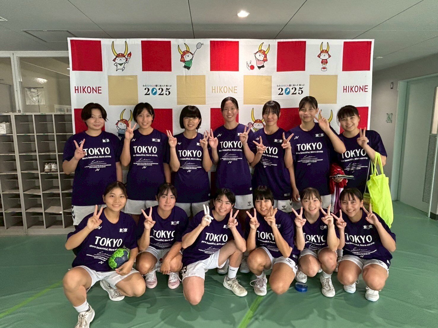 ハンドボール部滋賀国スポ5位入賞！
